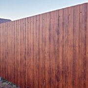 Профлист С-8 металлический 0,45 мм античный дуб имитация дерева