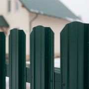 Штакетник металлический LАNE ширина 99мм цвет зеленый толщина 0,45 мм