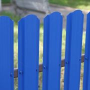 Штакетник металлический LАNE ширина 99мм цвет синий толщина 0,45 мм