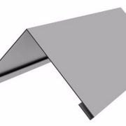 Планка угла наружного 115х115х2000, Металл 0.45мм. Цинк.