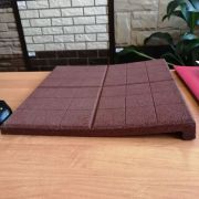 Резиновые ступени 500х500х20мм 1шт