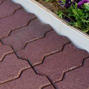 Резиновая плитка и брусчатка ВОЛНА 235х150х20мм (43шт в м2)