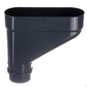 Коллектор Docke LUX Графит Водосток пластик