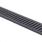 Водоотвод Решетка канала пластиковая 998*130*22 Черная Альта-профиль