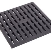 Водоотвод Решетка дождеприемника (черная)288х288х27
